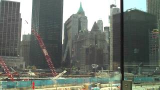Ground Zero New York from the Winter Gardens, 31st May 2009