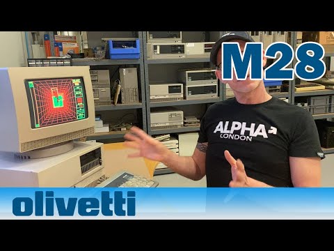 Olivetti M28 - Expanding The Computer - 2MB and 80287 Co-processor