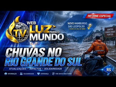 🔴 PLANTÃO ESPECIAL | ALERTA SOBRE AS CHUVAS NO RIO GRANDE DO SUL