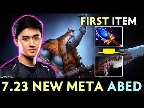 Abed NEW META — 7.23 FIRST ITEM Aghanim on mid Magnus