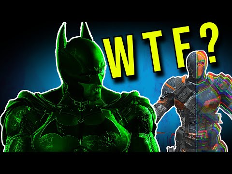 The Early Builds Of Batman Arkham Origins Are So Weird…