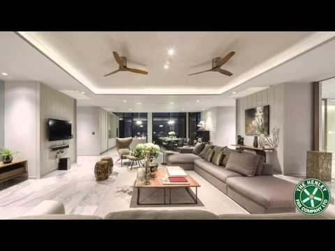 MrKen 3D Solid Wood Designer Ceiling Fan