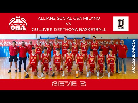 Allianz Social Osa Milano - Derthona Basketball | 2a Giornata Ritorno Serie B Interreg. Conf Nord B