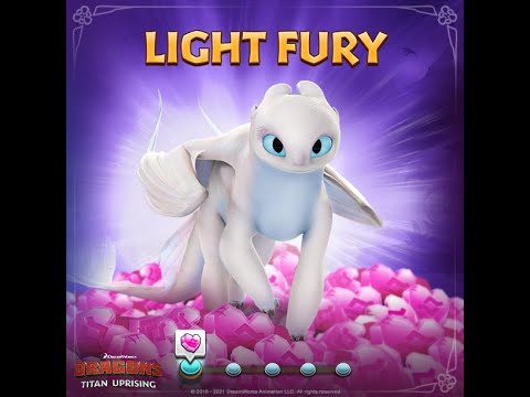 Light Fury Event. Dragons Titan Uprising🐉