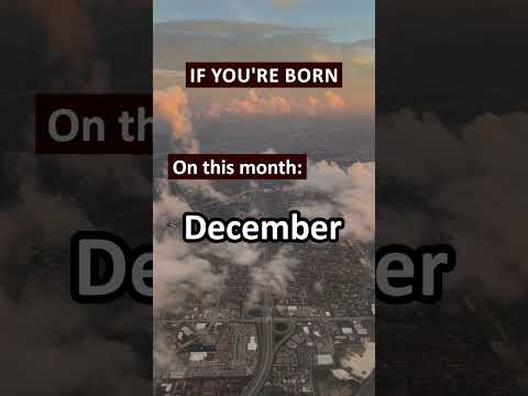 What You Need to Know if You Were Born in December"? #shorts #shortsvideo #viral #viralvideo