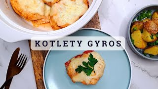 KOTLETY GYROS 🧡🧡🧡 najpyszniejszy obiad z piersi kurczaka
