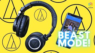 Video thumbnail for AUDIO-TECHNICA ATH-M50XBT2 | An old favorite goes wireless (and why that's awesome!) 🔥🤘🔥 by GearUP with Aaron