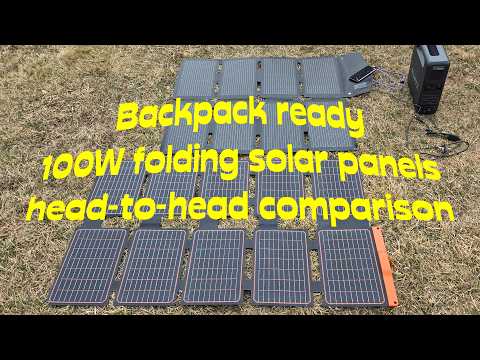 FlexSolar 2-in-1 Flexible Solar Panel Kit, Monocrystalline Foldable Solar Charger with Alligator Clips, Cigarette Lighter Adapter, Suction Cups, Portable Solar Power for RV, Camping, Car Battery, Gene video review thumbnail