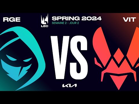 LEC Spring 2024 W2D2 | RGE vs VIT