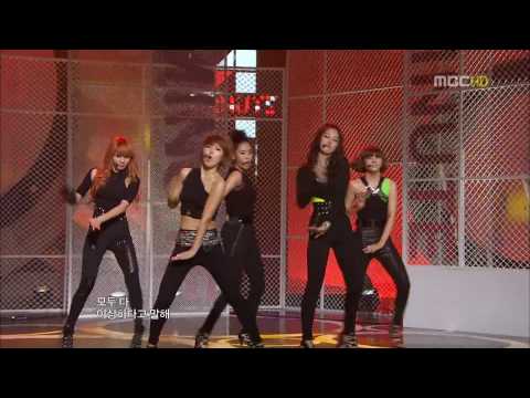 [Full HD] 4Minute 100522 - Who's Next (Feat. BEAST) + Huh @ Music Core
