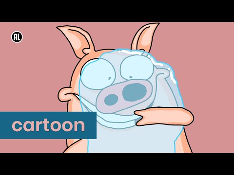 Glibberglad glijden met palingsnot | Varkentje Rund