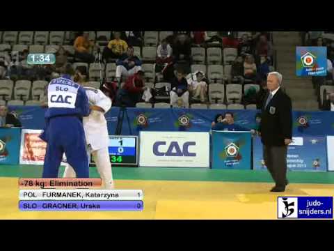 Katarzyna Furmanek (POL) - Urska Gracner (SLO) [-78kg]