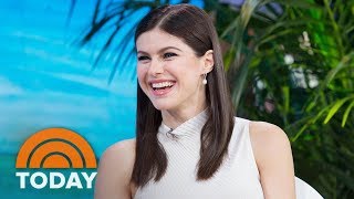 Alexandra Daddario On Her Bikini Scenes With Zac Efron In ‘Baywatch’ | TODAY video