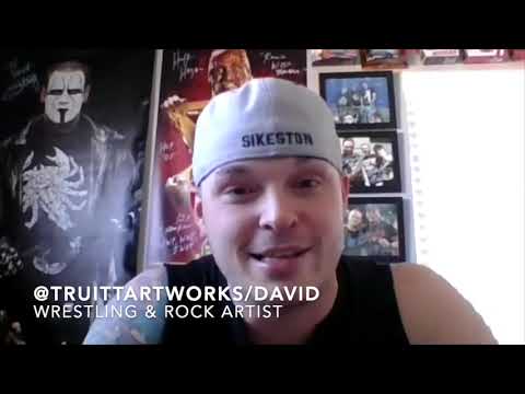 David Truitt Shares How He Became Friends With Rey Mysterio Using The Power Of Art.
