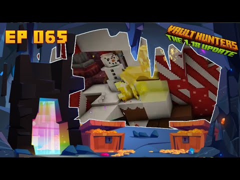 SKY VAULTS EP65: Buried Alive! 🥶 - Vault Hunters 1.18 (Modded Minecraft)