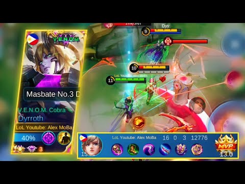 DYRROTH PERFECT ULTIMATE FLICKER!! ENEMY AUYO DELETE NO MERCY😱