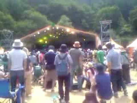PARA LIVE at Fujirock festival, 2008