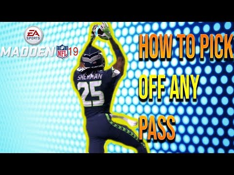 How to Intercept a Pass in MADDEN 19