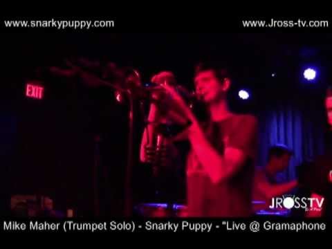 James Ross @ Mike Maher (Trumpet Solo) - "Snarky Puppy Band Live @ Gramaphone" - www.Jross-tv.com
