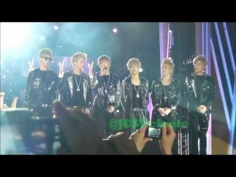 [HD Fancam] 130116 B.A.P. speech @ Golden Disk Award