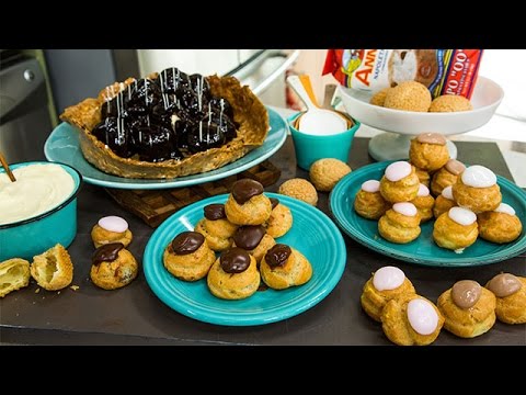 Recipe - Carrara Pastries Delicious Cream Puff Recipe - Hallmark Channel