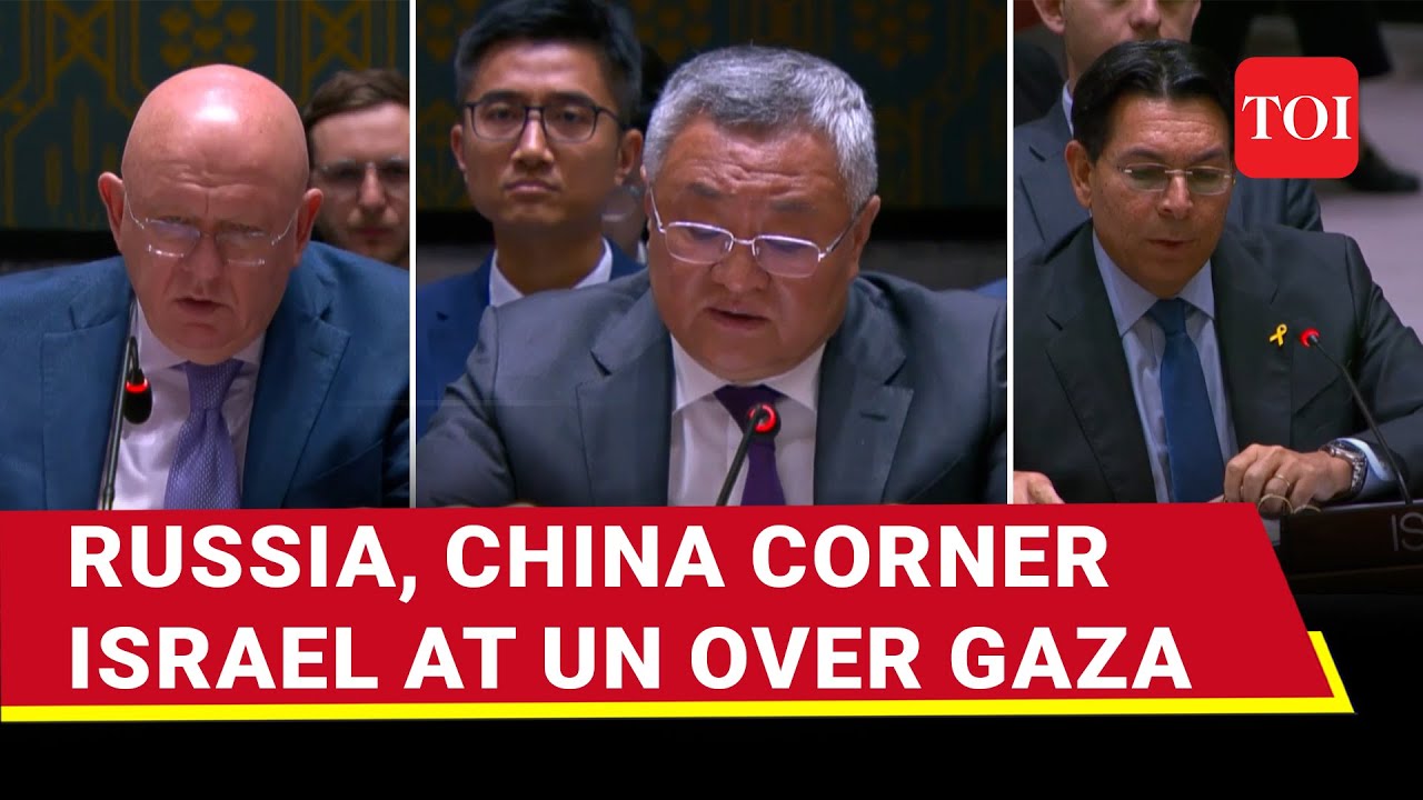 Russia & China Blast Israel's Gaza Aid Plan Backed By U.S. | 'Want UN To Become Accomplice In War?'