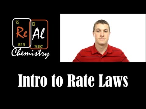 Introduction to Rate Order and Rate Laws - Real Chemistry