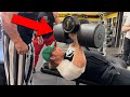 Dumbbells weren't heavy enough | Chest workout with Jon Andersen