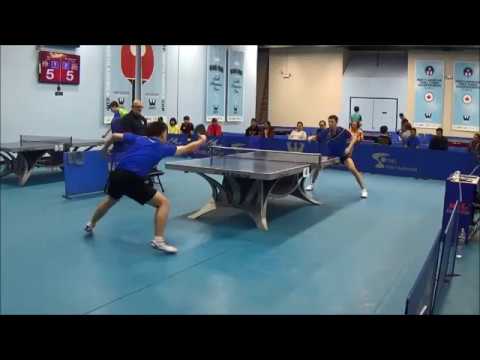 Westchester Table Tennis Center January 2018 Open Singles Semi Final - Sharon Alguetti vs Junhan Wu