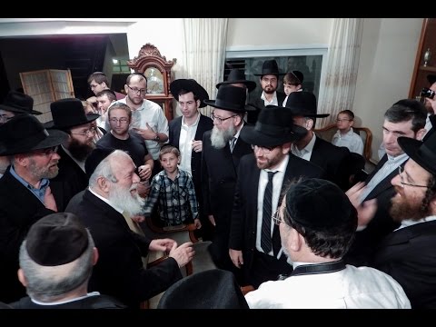 Visiting Gedolei Hador with Rabbi Moshe Tuvia Lieff with Ohr Somayach Mentor's Mission 2015