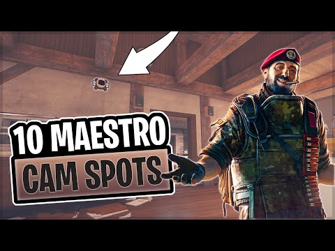 10 Maestro Cam Spots for Ranked Part 2 Rainbow Six Siege 2021