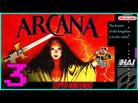 Arcana First Playthrough (Real SNES Hardware) - Part 3 - Chilling in the Icicle Dunge