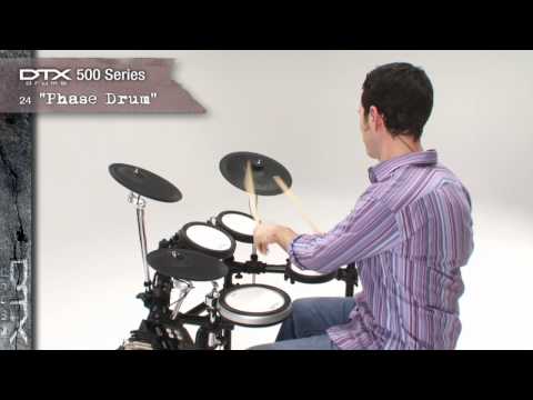 DTX500 Series Preset drum kits, зображення 1