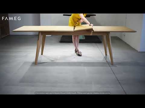 DT0568 ファーメグFAMEG オークダイニングテーブル Arcos ST-1403 / ナチュラル・オーク