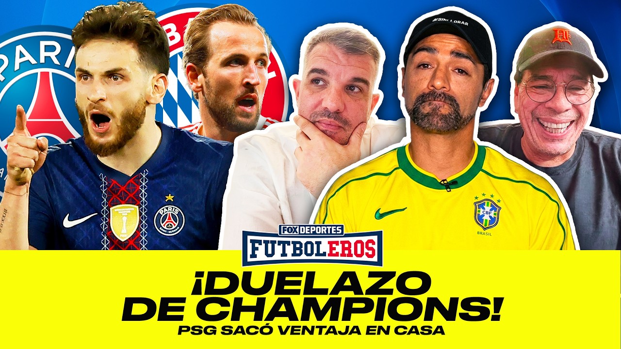 🔥 PSG 5-4 BAYERN MUNICH El campeón saca ventaja en la semifinal de ida | Futboleros Ep. 30
