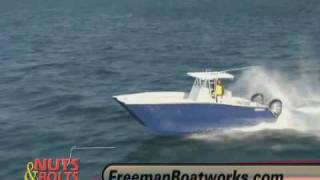 preview picture of video 'Freeman 33 Power Catamaran - Nuts & Bolts Product Showcase'