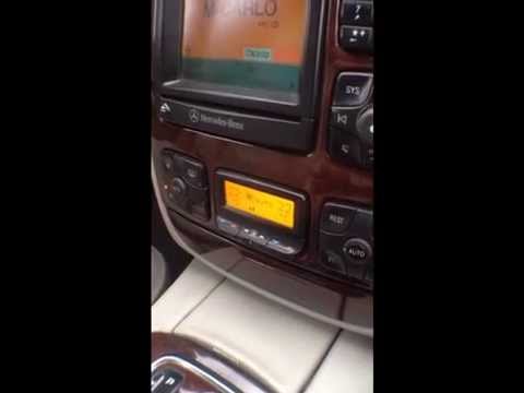 Mercedes-Benz S320 (W220) климат контроль