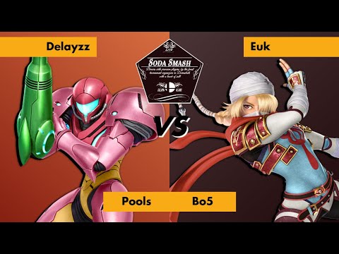 Soda Smash Lite #9 - Bo5 Pools - Delayzz (Samus) vs. Euk (Sheik)