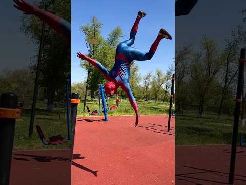 Spiderman Parkour😱#shorts