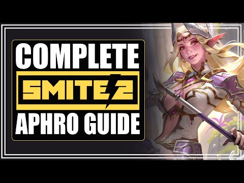 SMITE 2 APHRODITE GUIDE | How to play - Where to play - What to build