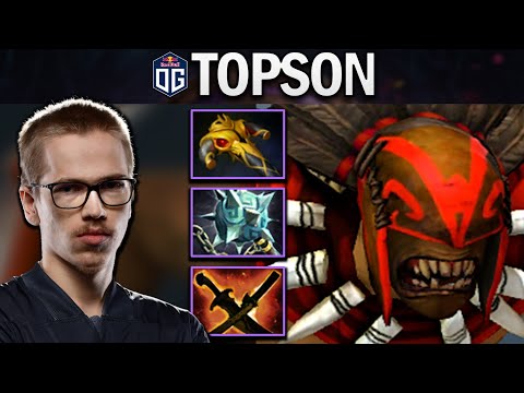 OG.TOPSON BLOODSEEKER - PRACTICING FOR TI10 - DOTA 2 7.28 GAMEPLAY