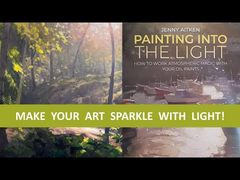 Mastering Light in Landscape Painting by Jenny Aitken | Art Book Review
