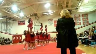 preview picture of video 'Vandercook Lake MS , Jayhawk Invitational, cheer 2 round 3'