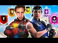 2 Champions Vs 4 Of EVERY Rank In Rainbow Six Siege