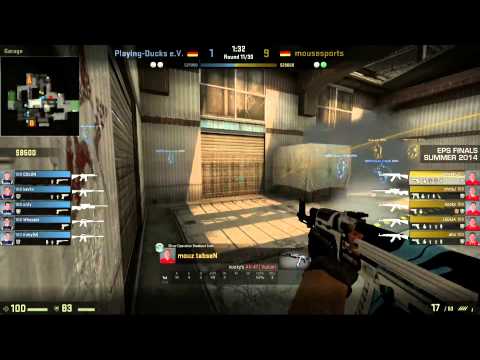 mousesports vs. Playing Ducks | Halbfinale, EPS Summer 2014 Finals | (de_cache) Map 2