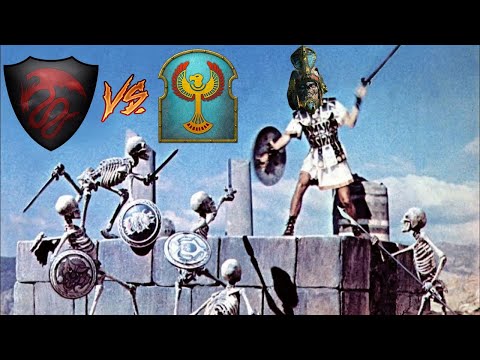 The Dreaded Halloween Duel | Tomb Kings vs Vampire Counts -Total War Warhammer  3