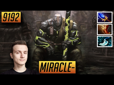 Miracle- Earth Spirit HARDLANE Party Game 9192 MMR Dota 2 #ProReplay