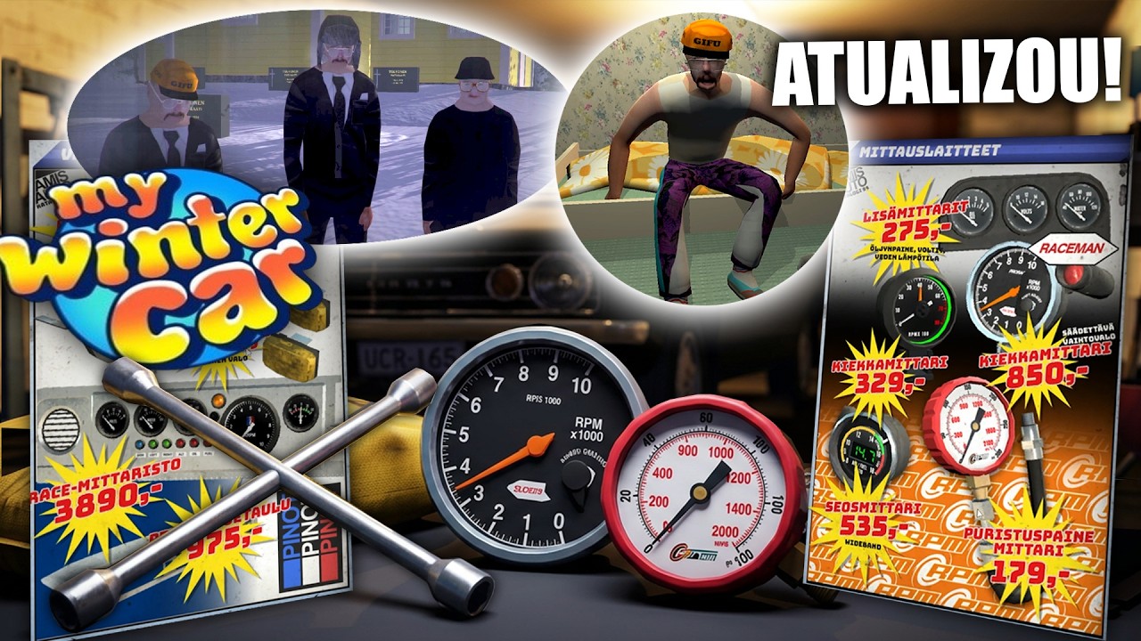 NOVAS PEÇAS, HISTÓRIA, MELHORIAS, e "PIORIAS"! - My Winter Car #64