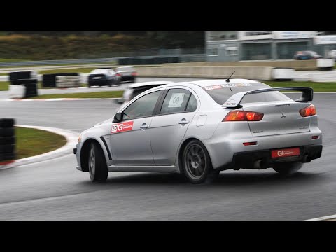 Łukasz Borowski, Mitsubishi Lancer Evo X - V SuperOES Tor Poznań - 05.11.2022