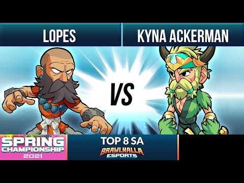 Lopes vs Kyna Ackerman - Top 8 - Spring Championship 2021 - SA 1v1